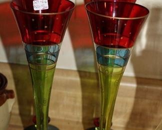 pier 1 handpainted flutes