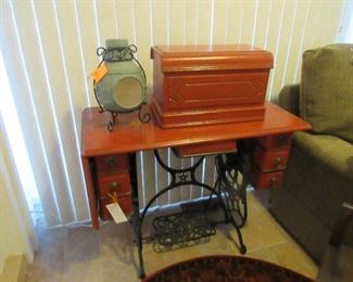 vintage sewing machine