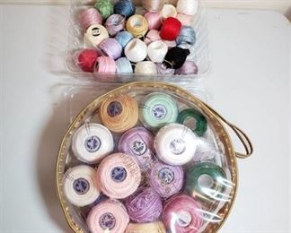 Lot of Thread Great for Embroidery or Cross Stitch