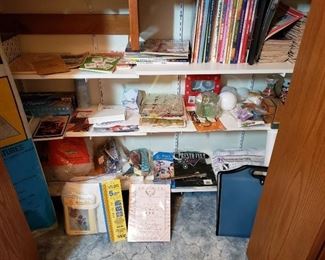 Lot of Sewing and Craft Supplies