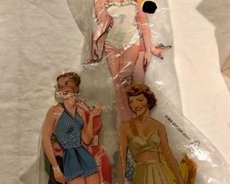 vintage paper dolls