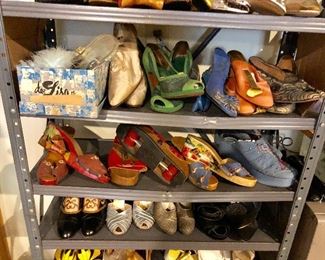 Vintage shoes 1900's to 1990s!