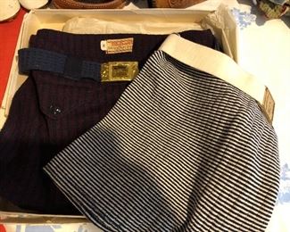 Men's swimwear (wool trunks), one new in box 