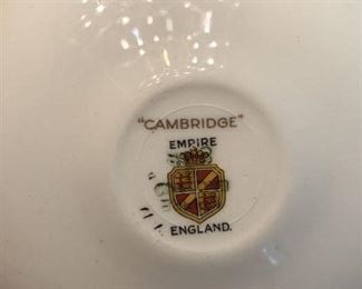 Empire / England China ,   "Cambridge" Pattern