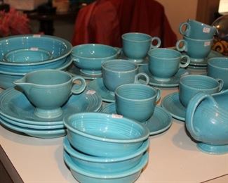 kitchen turquoise Fiestaware