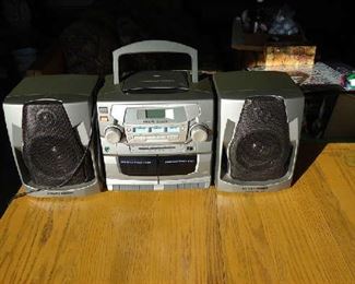 STEREO WITH TWO SPEAKERS