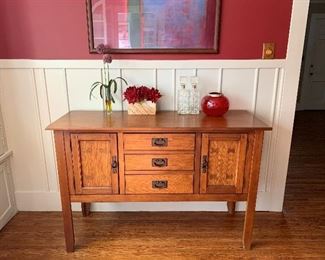 Lovely Mission Style Sideboard