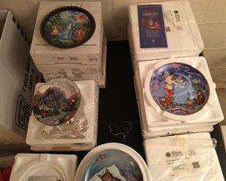 Fairy plates & Disney plates