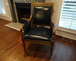 Hancock & Moore leather arm chair