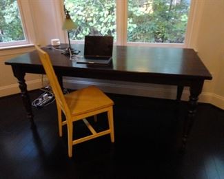 Farmhouse table / desk  72" L x 35" W x 30" H