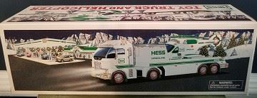 Hess die cast truck w Helicopter