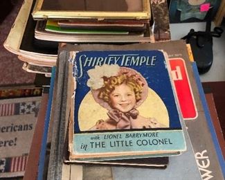 Many Shirley Temple items
