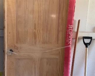 Indoor 30 x 80” wood door