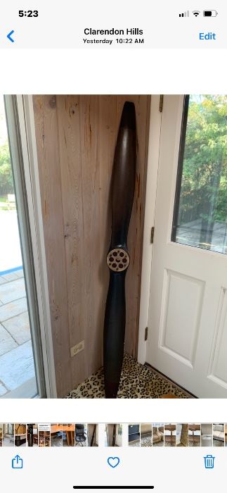 74” Decorative Plane Propeller