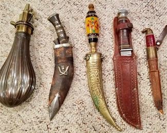 Collectible military style knives