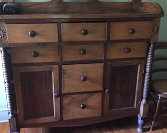 Beautiful Chest with two kinds of wood for a unique look