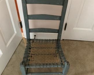 Antique Back Porch Chair