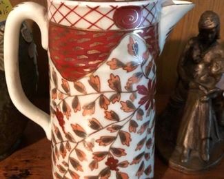 Rust and Gold Pitcher