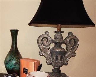 Unique Lamps, new perfumes, Italian pottery