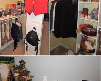 Get ready for Christmas. Men's tuxedos, vests, bow ties and cummerbunds. Charger plates, ornaments, new ornaments, table linens