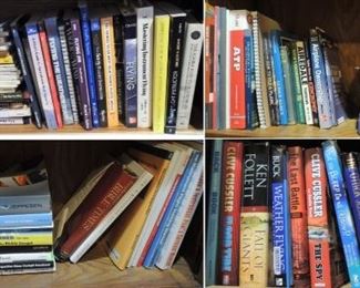 Books: Novels, airline and pilot training