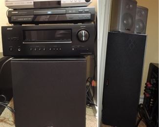 Stereo equipment. DVD and BluRay players