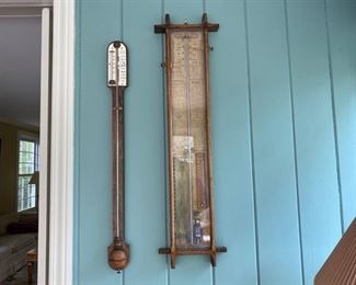 Antique barometers