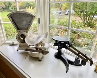antique scales