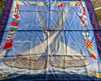 Hermes "En Course" scarf