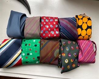 vintage ties Brioni and others