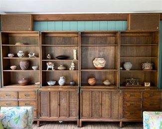 Henredon Circa 76 bookcase wall unit