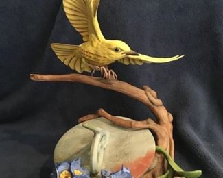 Boehm Yellow Warbler. # 149 - Limited Edition
