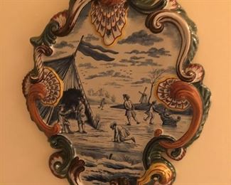 Delft hand painted tile