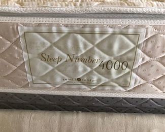 Sleep number bed 4000