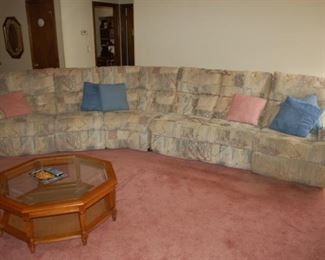 Sectional, 	FlexSteel, 15.5' total length
