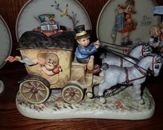 HUMMELS  HORSE DRAWN CARRAGE