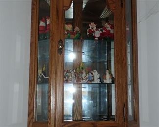 LARGE WALL CURIO CORNER