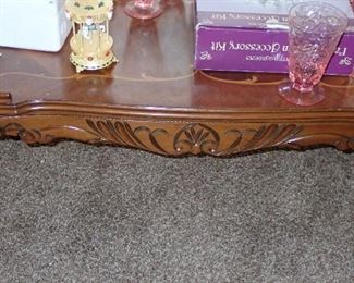 CARVED COFFEE TABLE