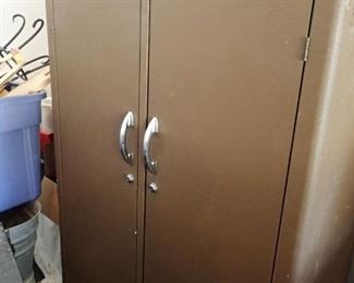 DOUBLE METAL STORAGE CABINET