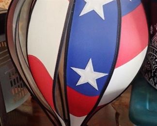HOT AIR BALLOON WIND FLAG