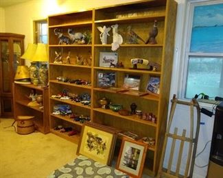 Belgium Wooden Vintage sled $40 Nascar and Lots of Collectibles 