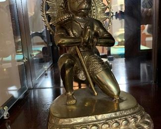 Indian Influenced Brass Statue