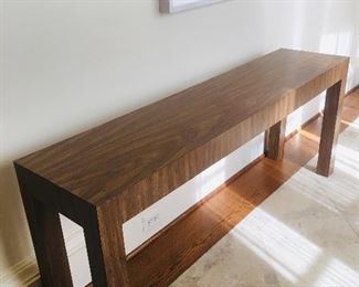 Narrow console/hall table