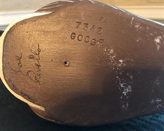 Joe Revello signed Goose