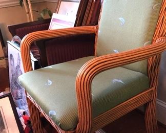 Fish Upholstered Armchair
