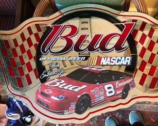 Bud Beer NASCAR mirror