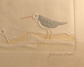 Signed art Jeanne Nash