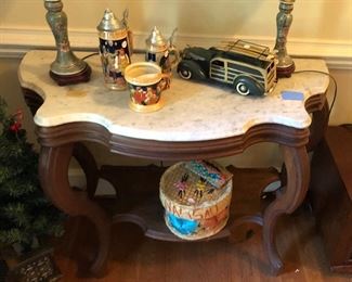 Antique Marble top table