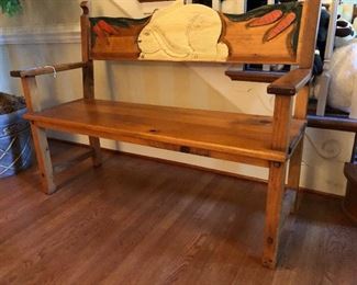 Bunny bench