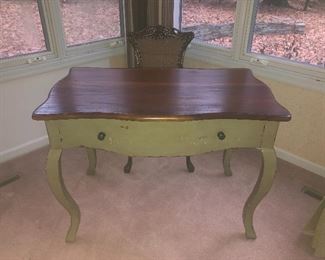 HAND PAINTED FRENCH DESK